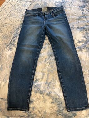 Current/Elliott Medium Blue Skinny Jeans